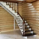 Монтаж деревянных лестниц в домах