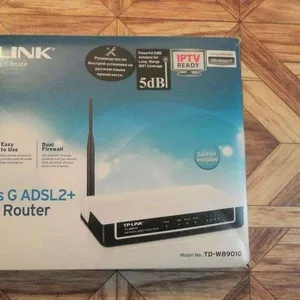 Модем TP-Link TD-W8901G (Wi-Fi роутер со встроенным модемом ADSL2+)