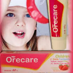 Детская зубная пасту Orecare