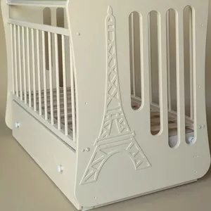 Кроватка для новорожденых Гламур