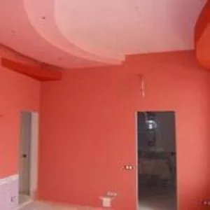 Покраска стен и потолка