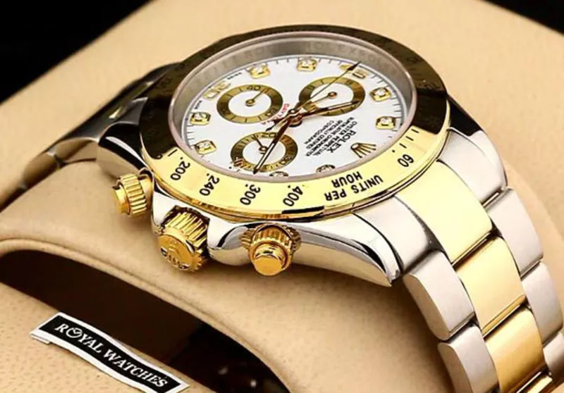 Продам позолоченные часы Rolex Daytona 5