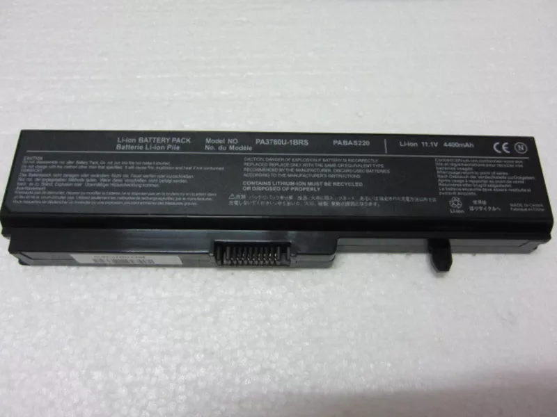 Аккумулятор для ноутбука Toshiba PA3780/ 10, 8 В/ 4400 мАч,  черный.