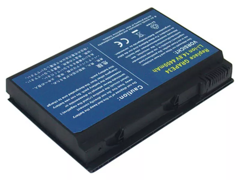 Аккумулятор для ноутбука Acer TM5521/ 14, 8 В/ 4800 мАч,  черный. 