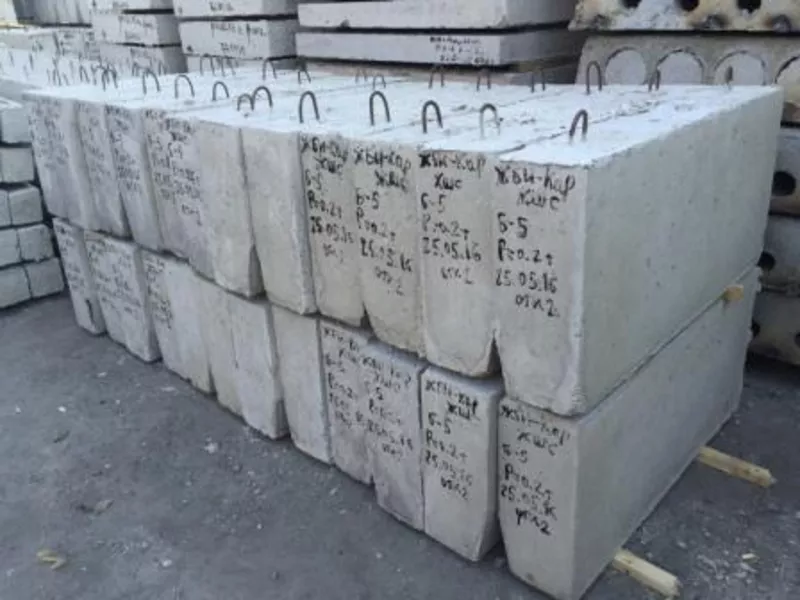 Блоки лотков водостока бетонные  4