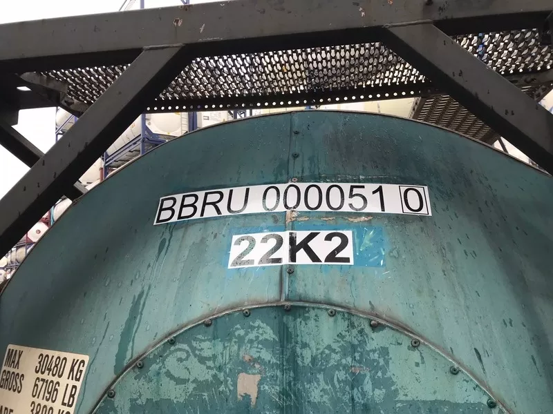 БУ Танк-контейнер IMO 1 (Т11),  21 000 литров 4