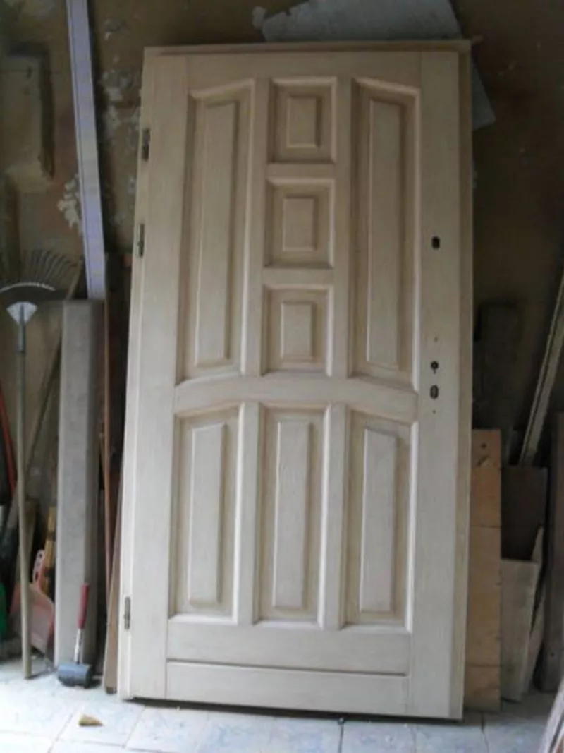 Реставрация деревянных дверей 3